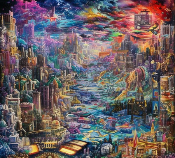 数字艺术,一场跨越时空的视觉盛宴 数字艺术,一场跨越时空的视觉盛宴