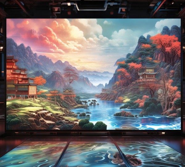 新安•画作，数字艺术展
