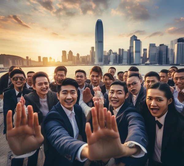 竞争激烈的港商聚势，港商聚势，港商聚势
