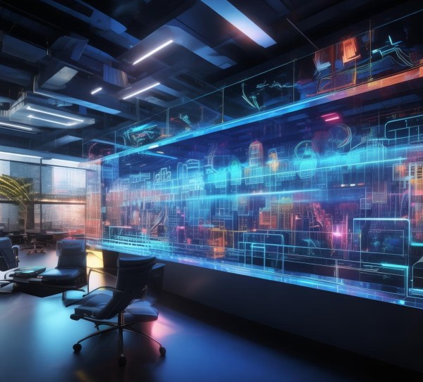 3D视觉艺术，223年动态商务壁纸的创新风格