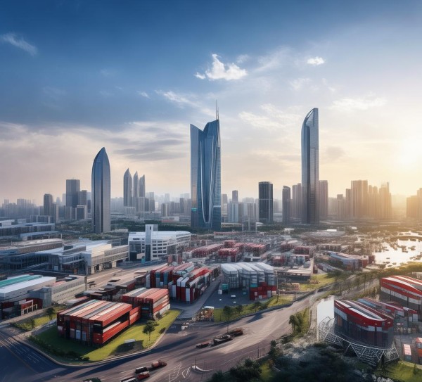 海门跨境电商物流园，明天的国际大都市