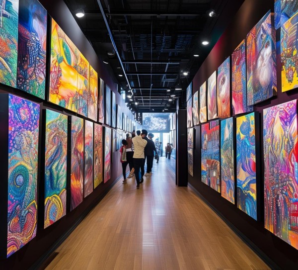 莱阳数字油画展，一场视觉盛宴，不容错过！