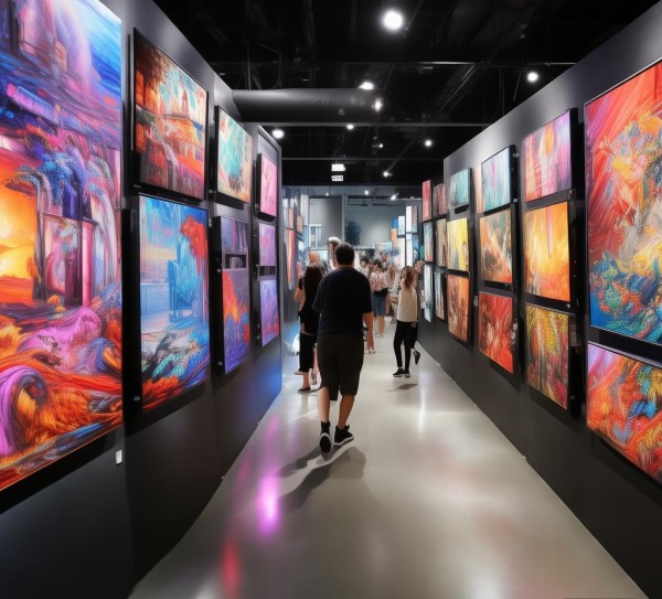 长宁县数字油画艺术展