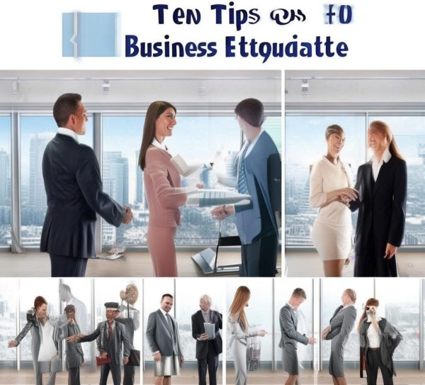 职场必备，商务礼仪的 Ten Tips