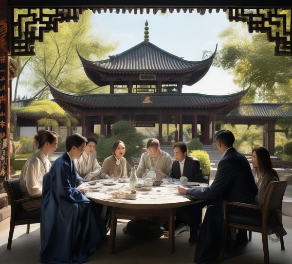 中式商务,文化与智慧的融合 中式商务,文化与智慧的融合