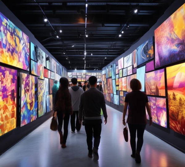 新安县数字油画展，一场艺术与创意的深度探索—新安数字艺术展盛大开幕