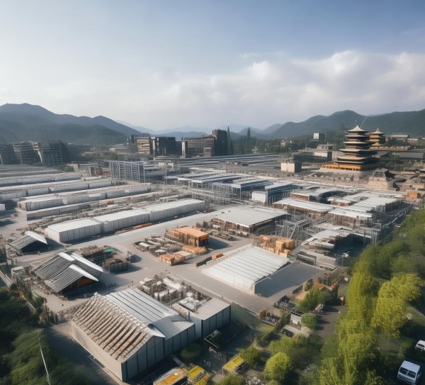 佛坪的跨境电商物流园，连接未来与历史的见证