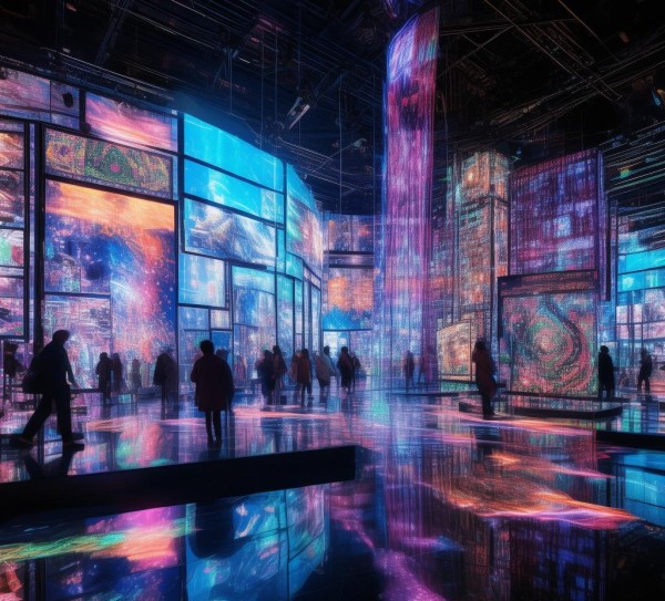 数字展，视觉盛宴，一场数字时代的视觉盛宴
