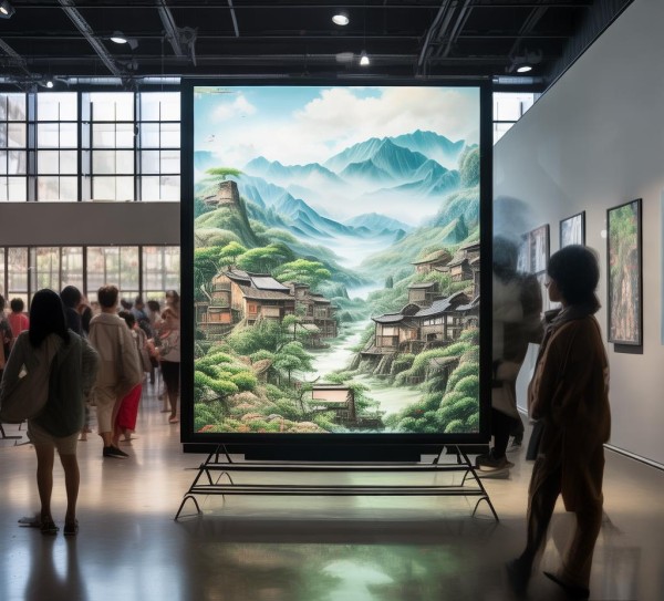 近日，中国数字油画艺术展—孝义数字油画展在某地举办，这是一个充满艺术魅力的盛会。此次展览以孝义为主题，不仅展示了数字油画的艺术魅力，更深入探讨了传统与现代的结合，体现了艺术的传承与创新