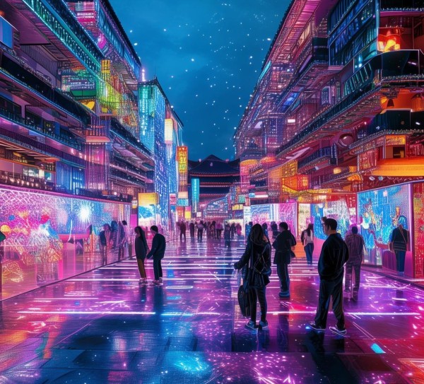 南山山城，数字化与未来，展览会与创新