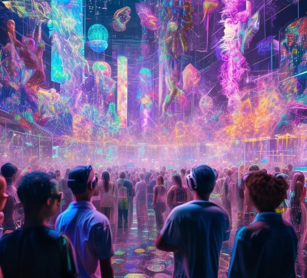 一场VR与线下相融合的视觉盛宴，让数字世界重新焕发活力