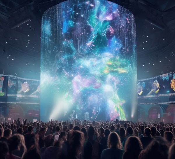 数字屏幕，Transforming the Future of Large Events