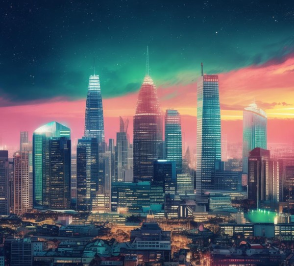 场景，朋友圈背景图动态商务