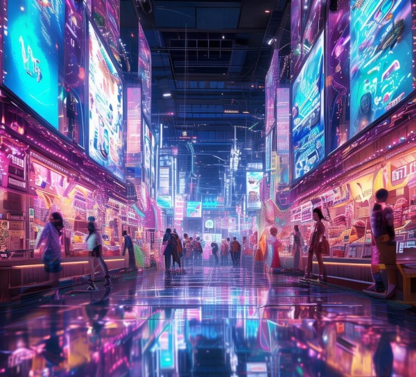 抖音商务背景动态图片，助力精准营销的视觉盛宴