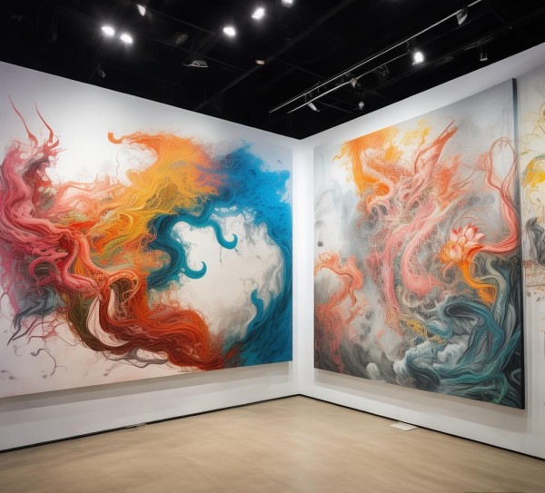 彭水数字油画展，让传统与现代完美融合