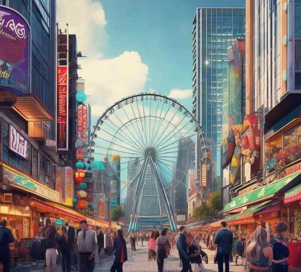 商务区，娱乐行业Where Business Meets Fun