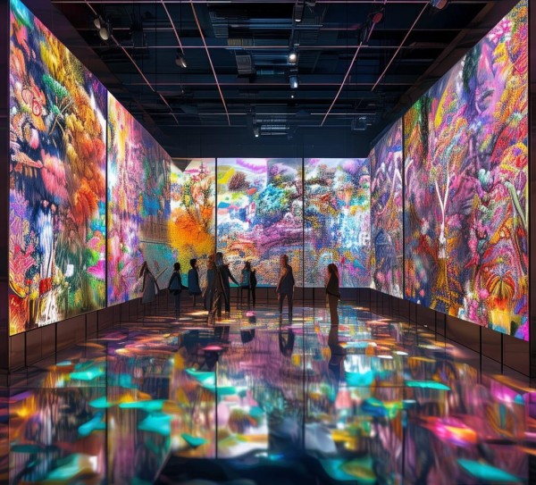 武安数字油画展，开启艺术之旅
