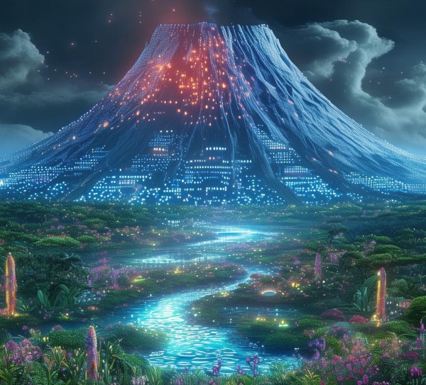 火山数字，数字与自然的未来