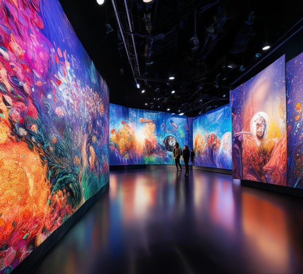 琼海数字油画展，艺术与科技的完美融合盛宴