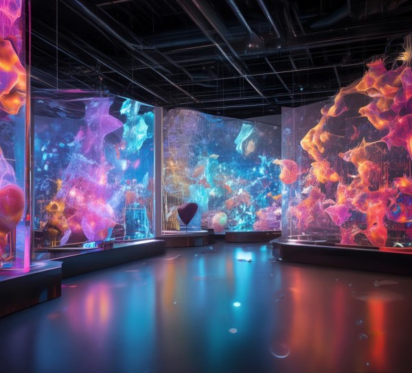 数字造型展，3D技术与虚拟现实的完美结合