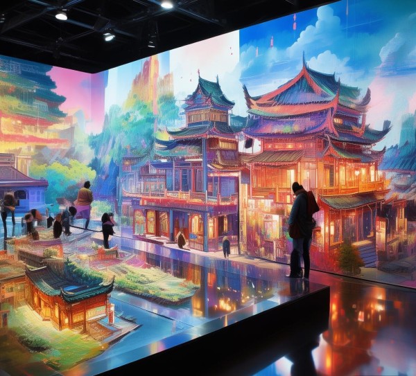 亳州数字油画艺术展，创新与艺术的相遇