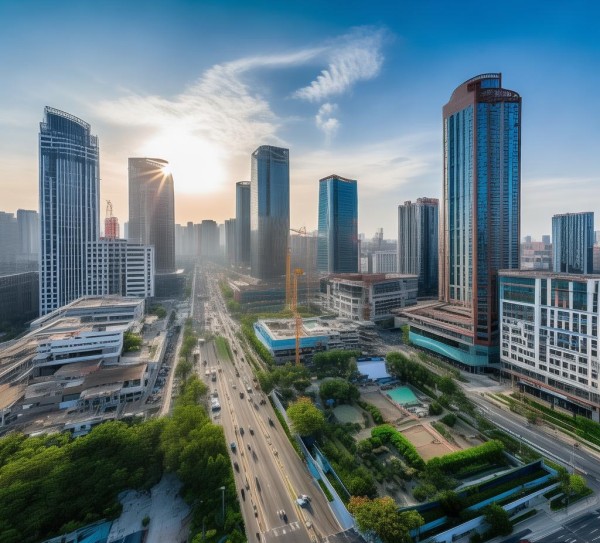 武昌滨江商务区，Dynamic Development New Opportunities