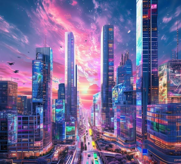 视觉盛宴，科技与未来相融合