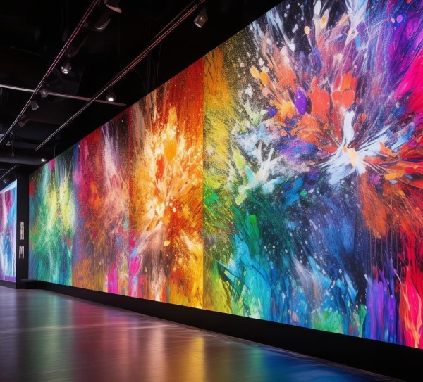 沂水数字油画艺术展，绽放亦是 life，开启新纪元
