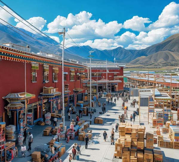卓尼县，跨境电商物流的活力与机遇