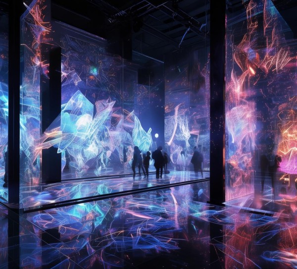 一场令人惊叹的全息数字媒体展，科技与艺术的完美融合