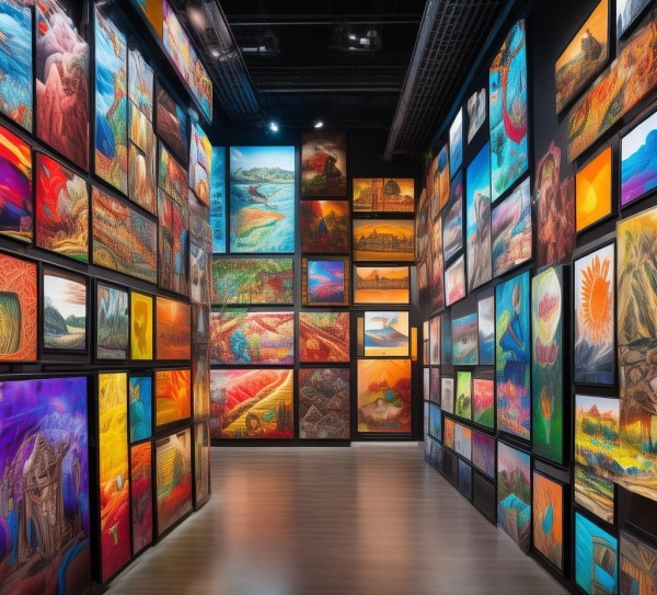 一场视觉盛宴——化州数字油画展