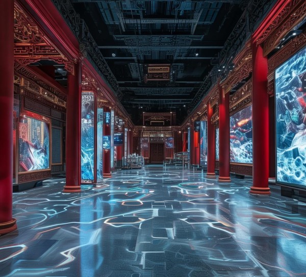 天津展会道具数字化设计，从传统到现代的创新
