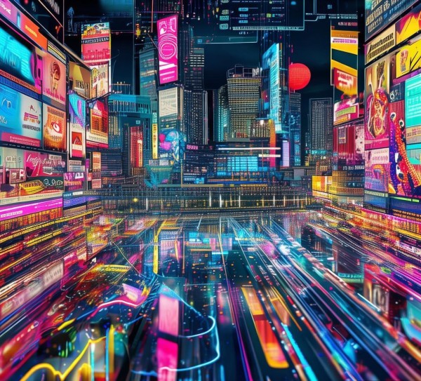 动态背景，商业领域的视觉盛宴