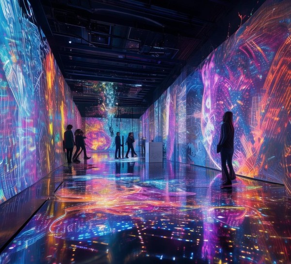 数字艺术展,一场视觉盛宴与科技的碰撞 数字艺术展,一场视觉盛宴与科技的碰撞