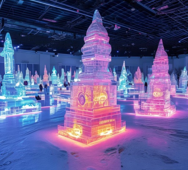 长春冰雪数字艺术展，数字技术助力冰雪艺术产业发展