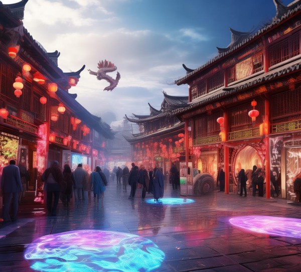explore the culture of northern China with digital installations