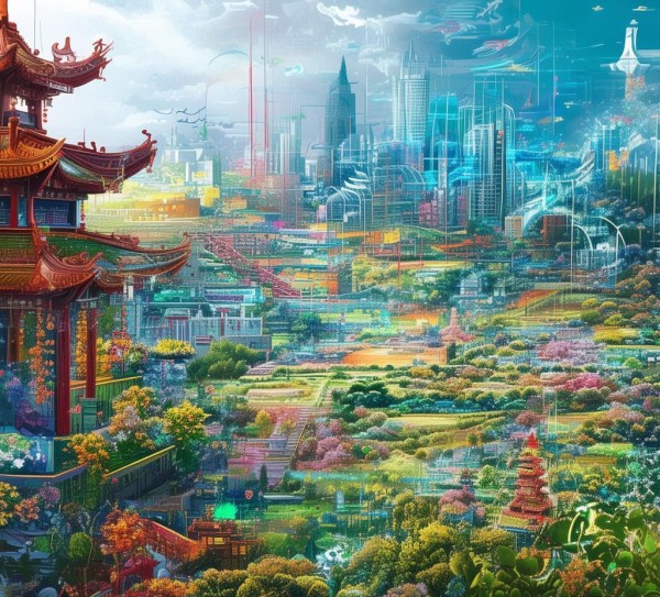 内黄县数字绘画，艺术与科技的融合之旅