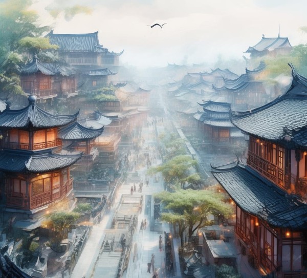 水上画笔下的禹州，一场数字艺术的视觉盛宴