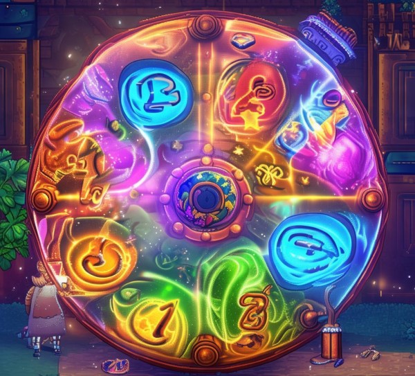 星露谷幸运转盘，数字赢取专属幸运！