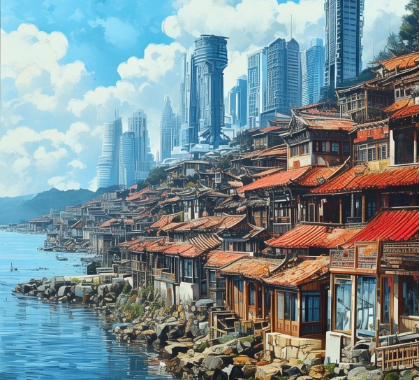 琼海数字油画，连接过去与未来的艺术之旅