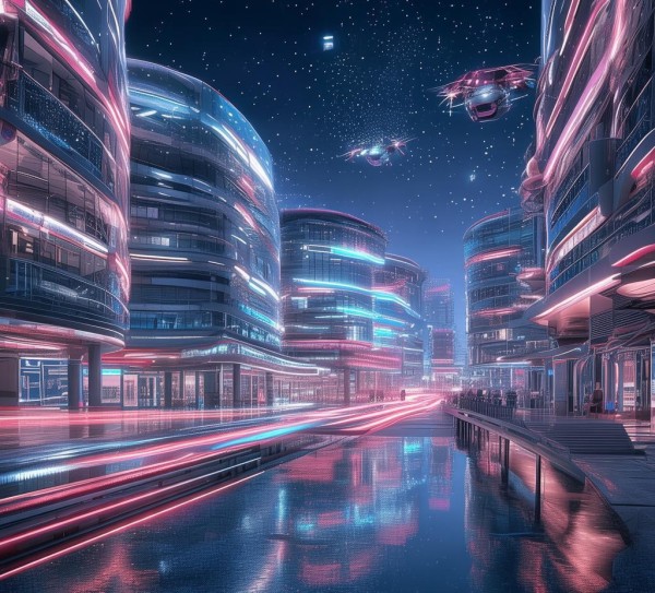 七星区 star地 跨境电商物流中心， powered的未来