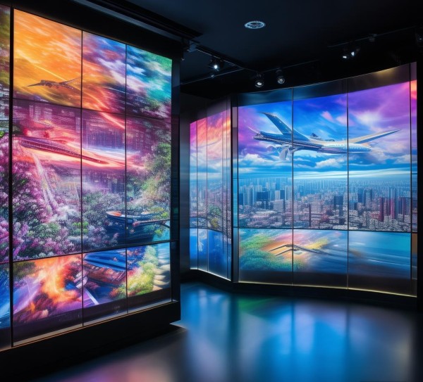 深圳航空数字油画展，一场视觉盛宴，一场品牌升级