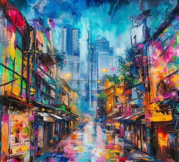 蚌埠，数字油画的现代艺术之都