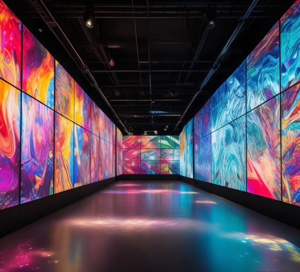 东阳市数字油画展—艺术与科技的完美结合