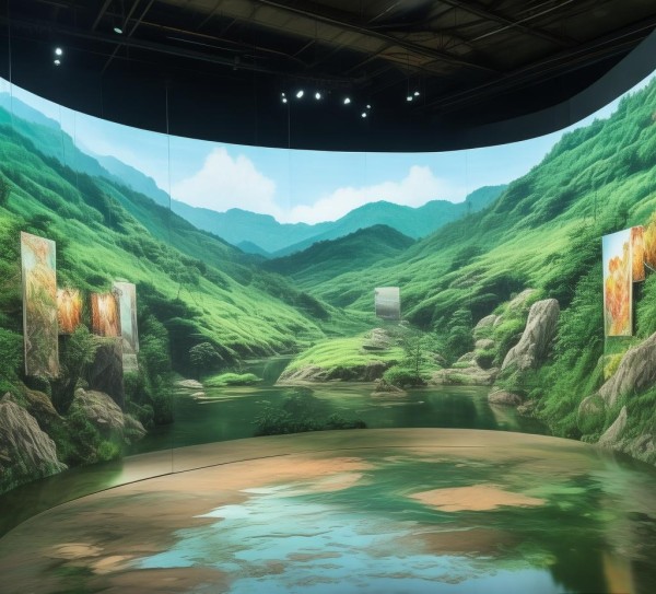 湖南沅陵数字油画艺术展—数字艺术与自然的完美融合
