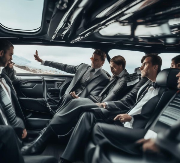 优雅转身，惊艳 passengers，商务车动态表现的视觉盛宴