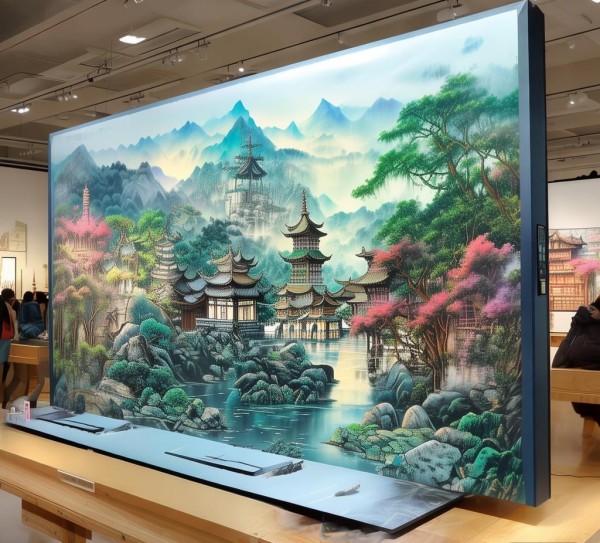 林州数字油画展，传统与现代的完美融合