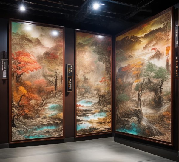山东油画数字展会，数字技术与传统艺术的融合与探索