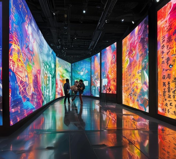 数字艺术与传统共生共荣—义乌数字油画展