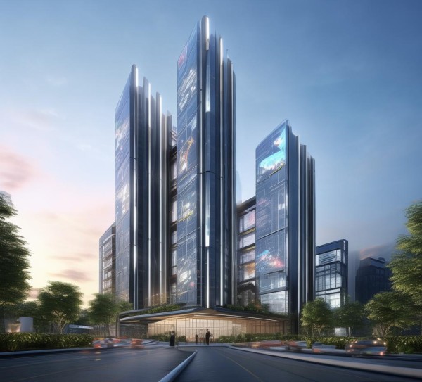 高安跨境电商物流园，连接未来，共享未来